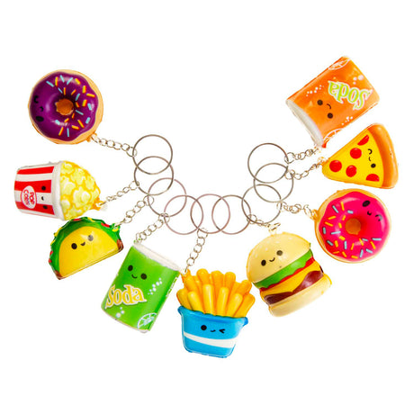 Duckiez sleutelhanger foam foodies