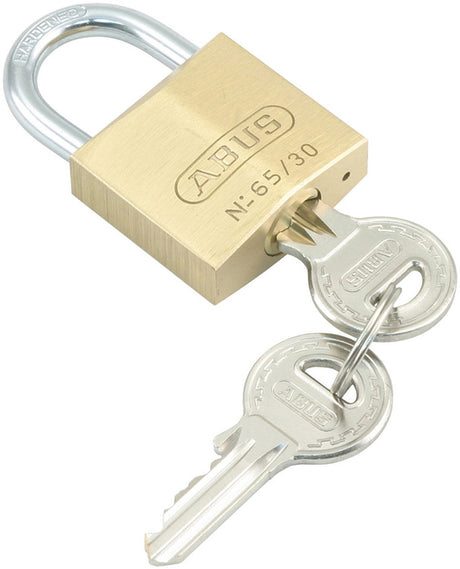 Abus Hangslot 65 40mm Goud - Sleutelslot - 5cm