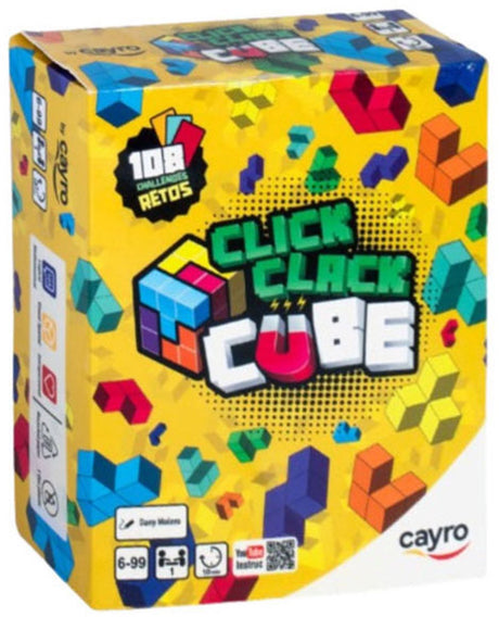 Cayro magnetisch blokkenspel click clack cube