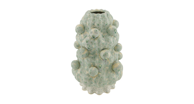 Vase ceramic 20x20x30cm green multi