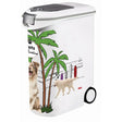Curver container voor het opslaan van levensmiddelen 20kg petlife 54l