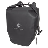 M-wave rough ride ii rack black series pannier bag