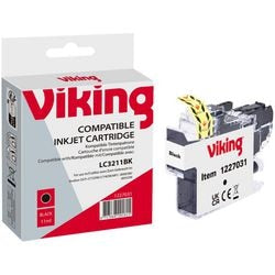 Inktcartridge viking lc3211bk compatibel zwart