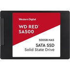 Harde schijf western digital wd red sa500 100 mm x 70 mm x 7 mm