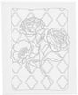 Creativ company schildercanvas met print bloemenlandschap - 24x30cm
