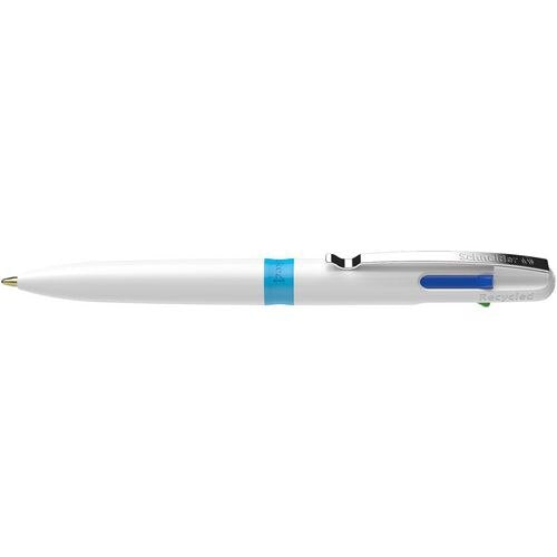 Schneider 138049 balpen zwart, rood, blauw, groen medium