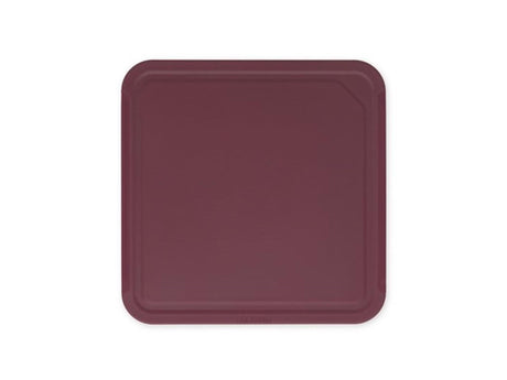 Brabantia tasty+ snijplank 25x0.8x25 cm aubergine rood