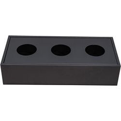 Plantenbak euroseats zwart 900 (b) x 400 (d) x 200 (h) mm