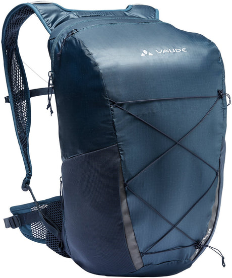 Vaude uphill air 24 backpack unisex baltic sea >70% recycled materiaal