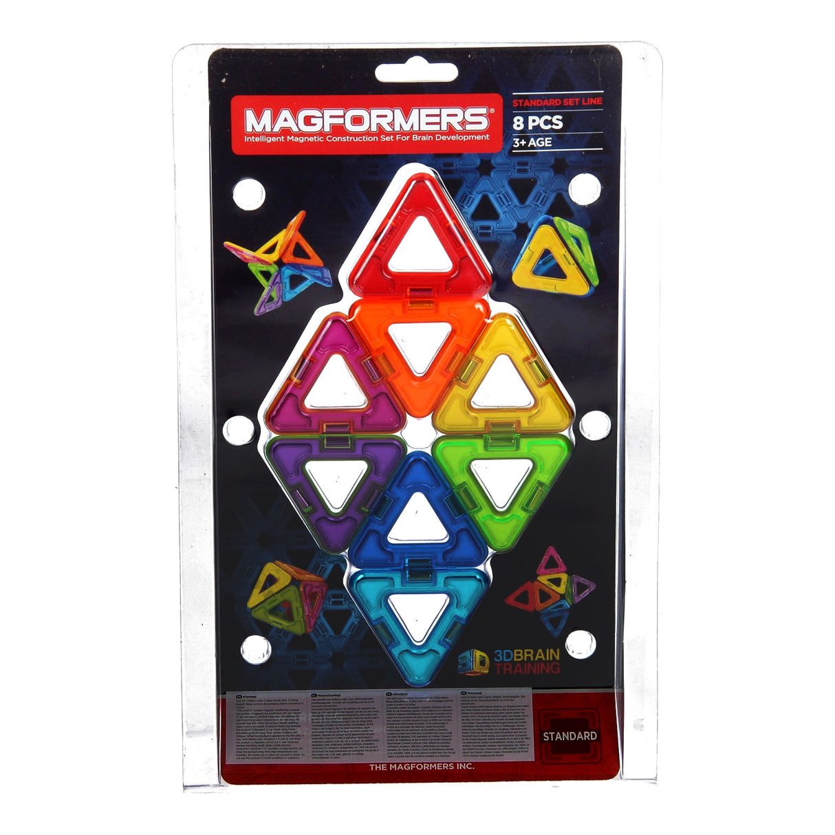 MAGFORMERS Set Triangle, 8dlg.