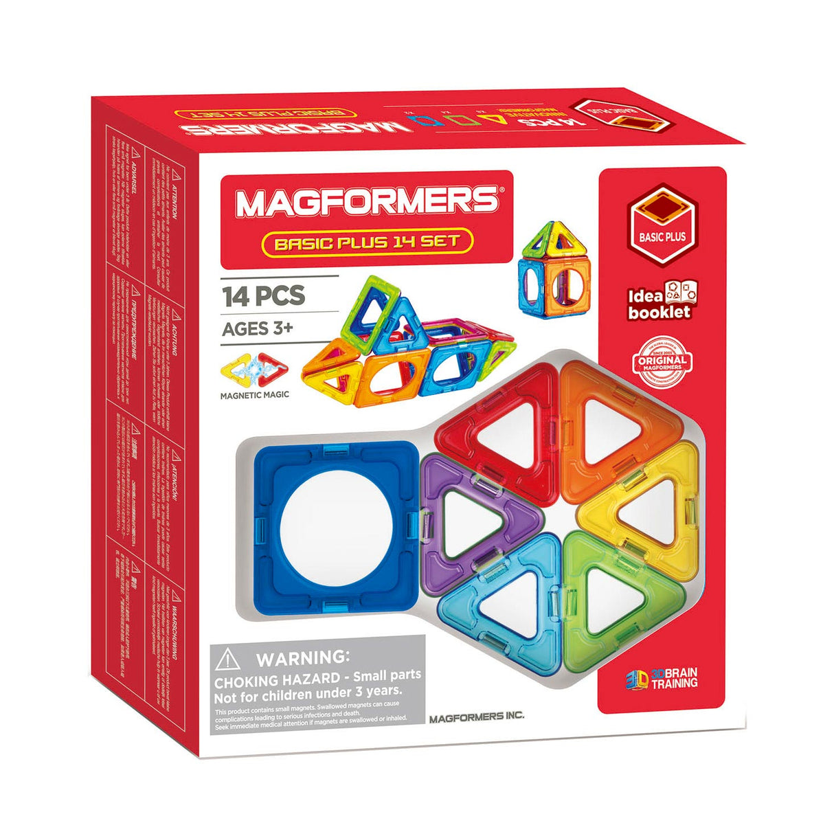 Magformers S.T.E.M. Basic set plus, 14dlg.