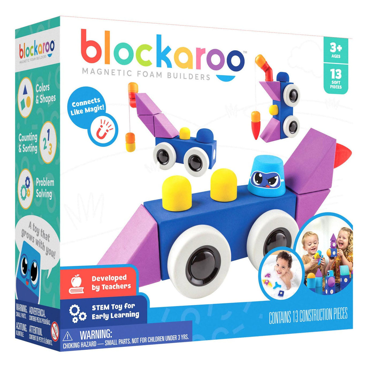 BlockAroo magnetna pena blokira vozila, 13dlg.