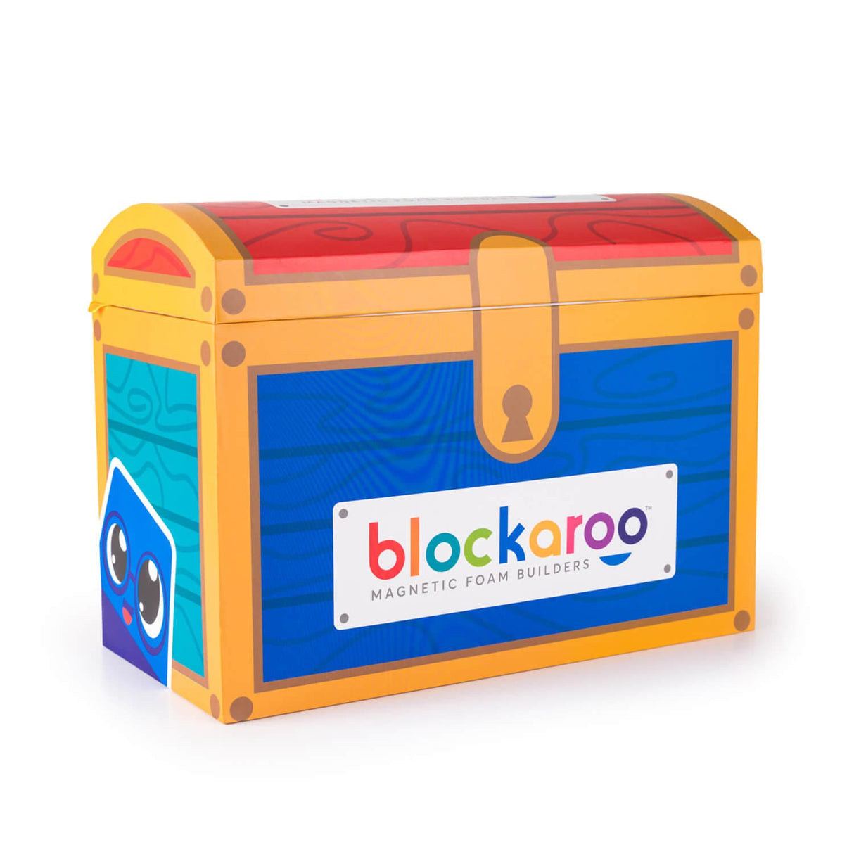 Blockaroo Magnetic Foam Blocks Box Treasury, 100dlg.