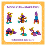 Blockaroo magnetische foam blokken dieren, 17dlg.