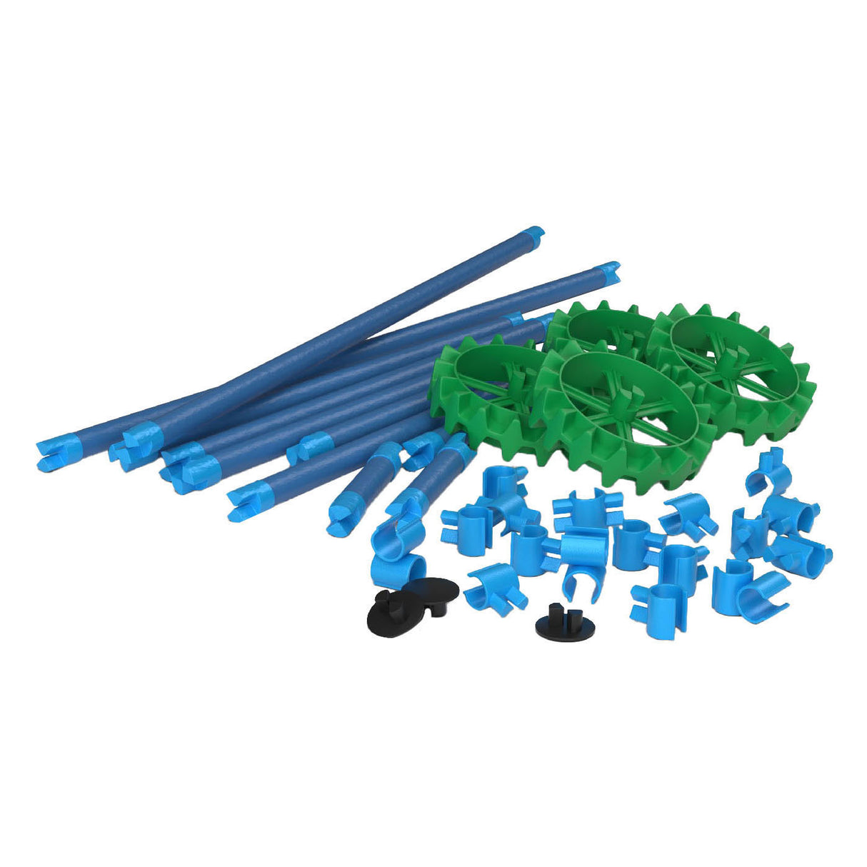 CLICS Spaghettez Noodle Le PUP Flexible Building Rods, 34dlg.