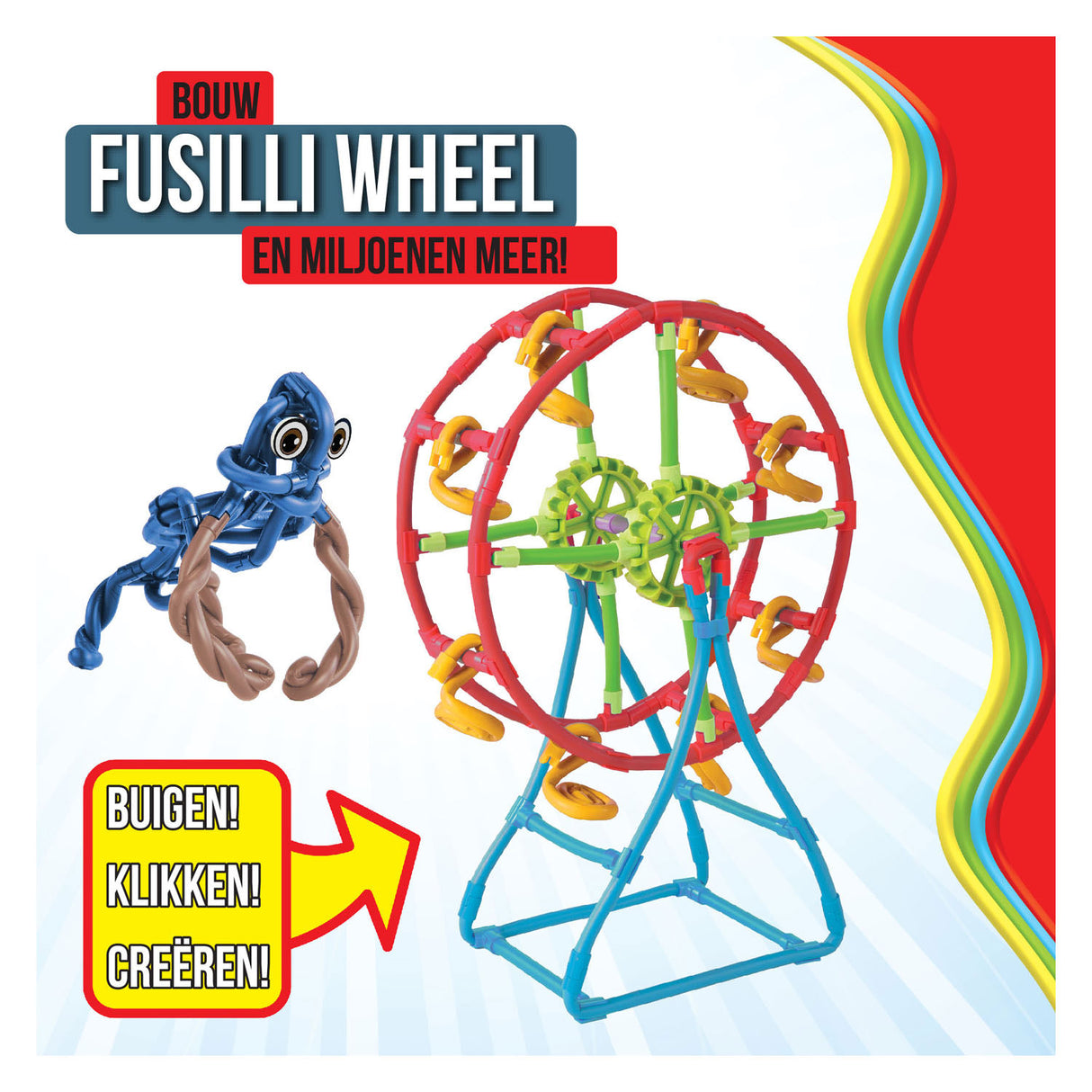 CLICS SPAGHETTEEZ FUSILLI FERRIS Ruota Flexible Building Canni, 46dlg.