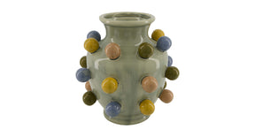 Vase ceramic 25.5x25.5x26cm multi
