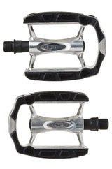 Ty cordo trekking pedalen anti-slip aluminium - zilver