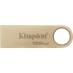 Usb-stick kingston datatraveler se9 g3 128 gb goud