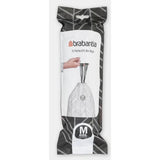 Brabantia perfectfit afvalzak met trekbandsluiting - 60 l - code m - 10 stuks