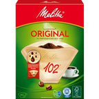 Litta koffiefilters me original 102 bruin pak van 80