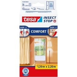 Tesa 1050465 - premium vliegenhor deuren 2 xx 0,65m x 2,2m | 5 stuks