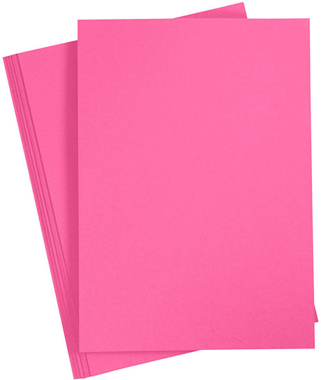 Creativ company gekleurd karton roze a4, 20 vel
