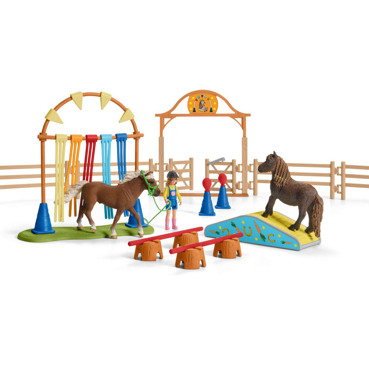 Schleich Horse Club Pony Agility Training 42481