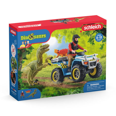 Schlich Dinosaurier vum Velocciacator op Quad 41466