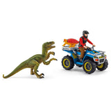 Schleich Dinosaur's Flight desde Velociraptor en Quad 41466