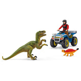 Schleich Dinosaur's Flight desde Velociraptor en Quad 41466