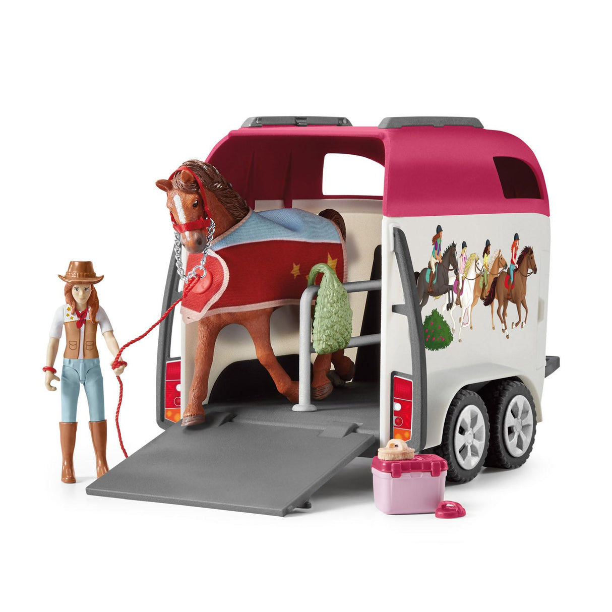 Schleich Horse Club Adventure with Car and Horse Trailer 42535