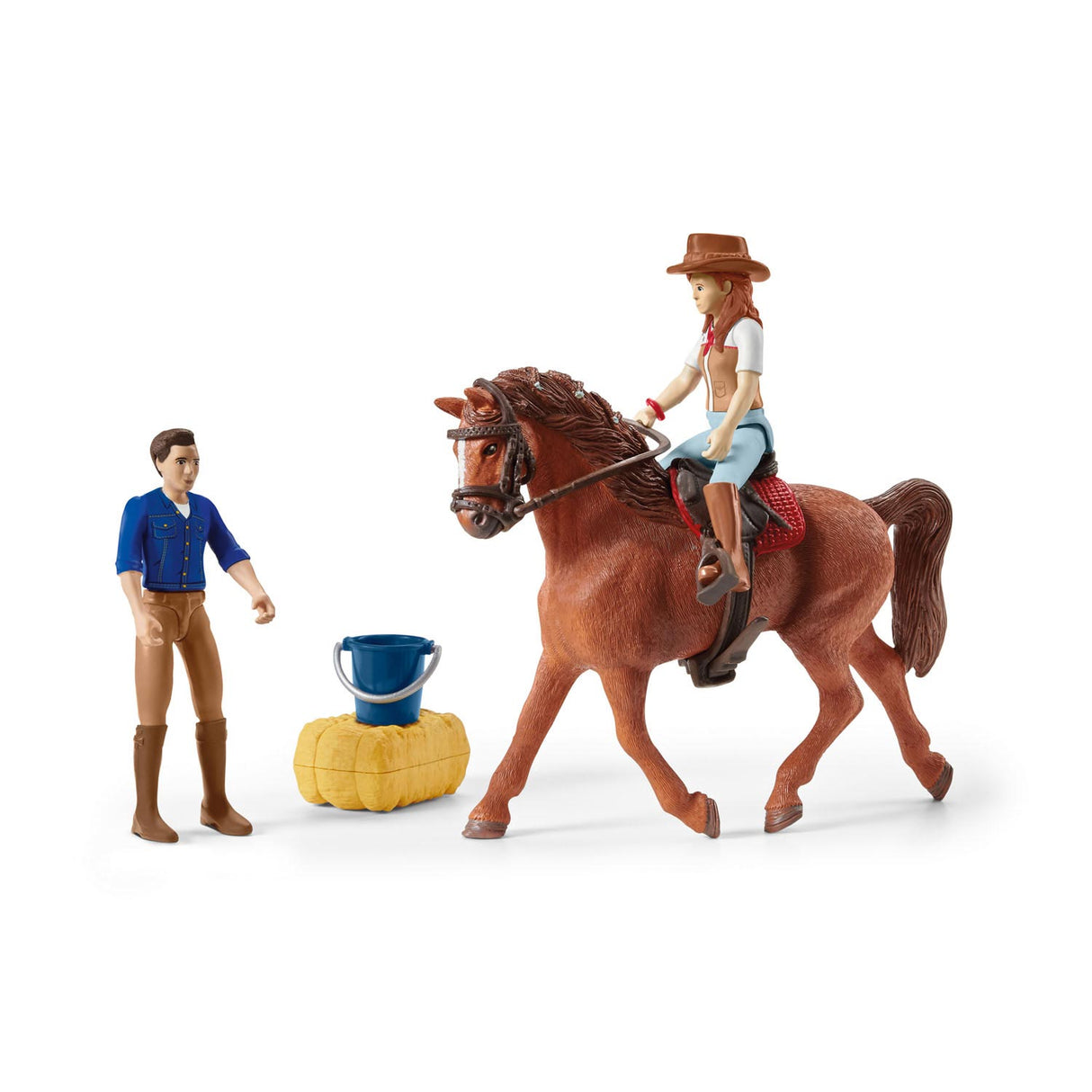 Schleich Horse Club Adventure with Car and Horse Trailer 42535