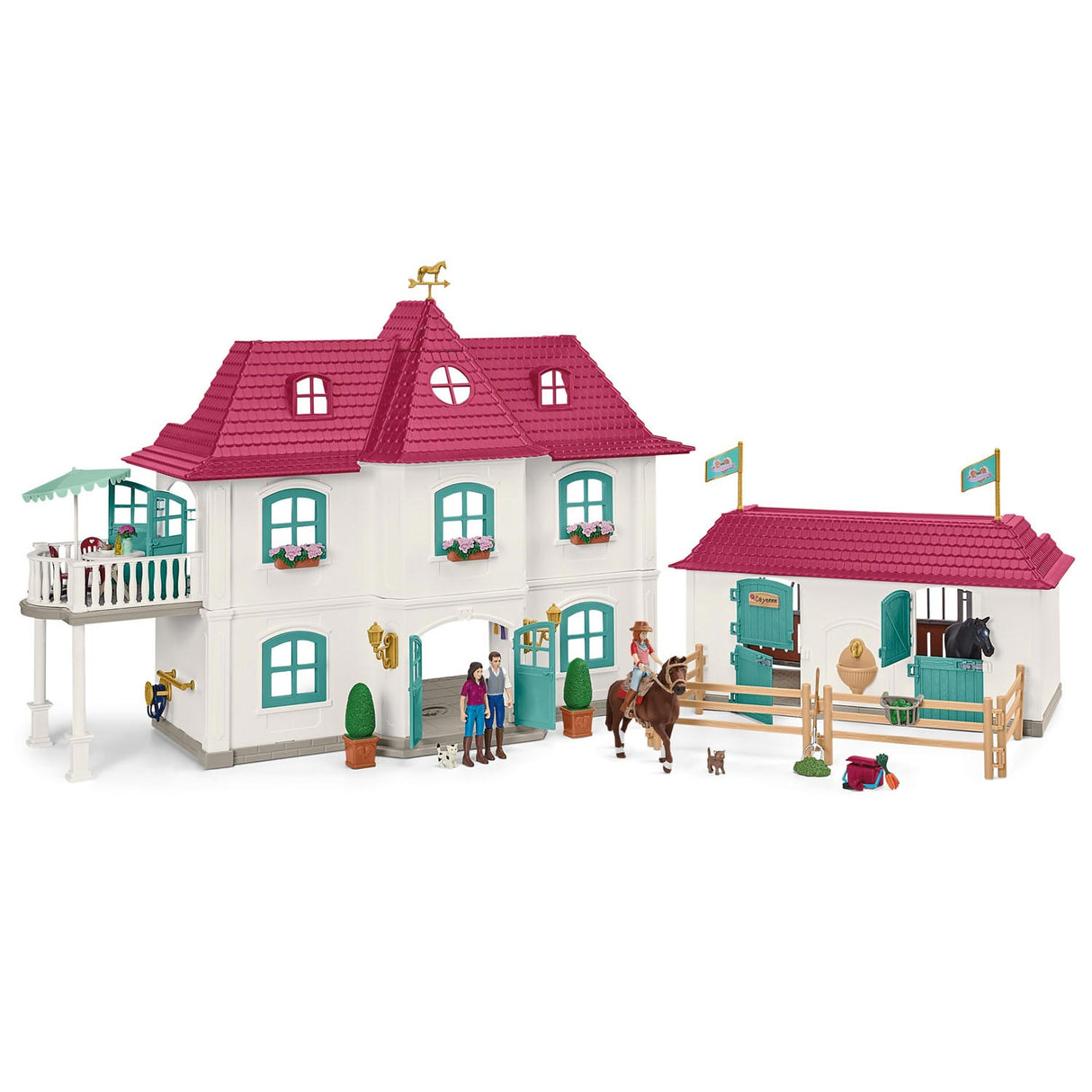 Schleich Horse Club Lakeside Horse Farm 42551