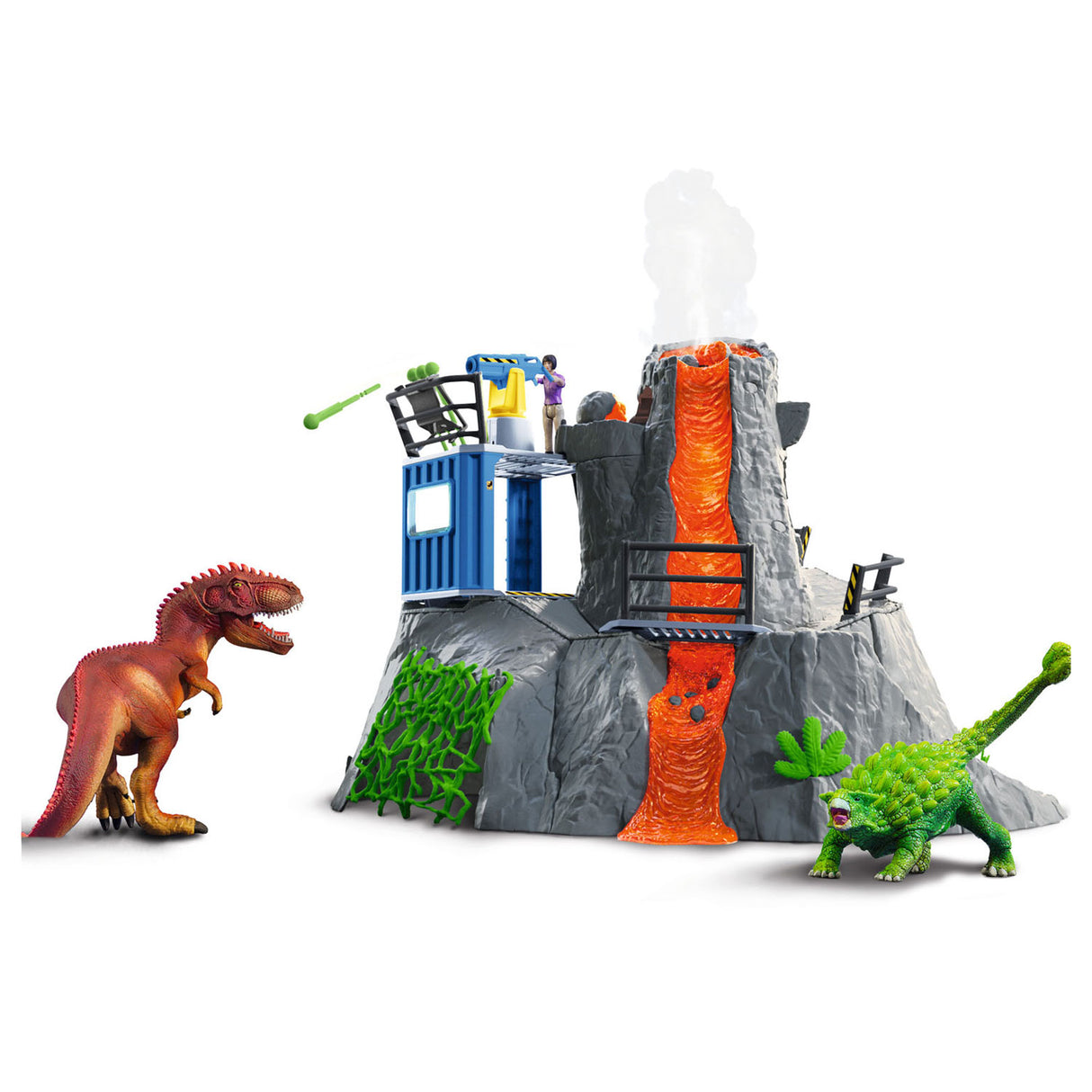 La grande spedizione vulcano di Schleich Dinosaur 42564