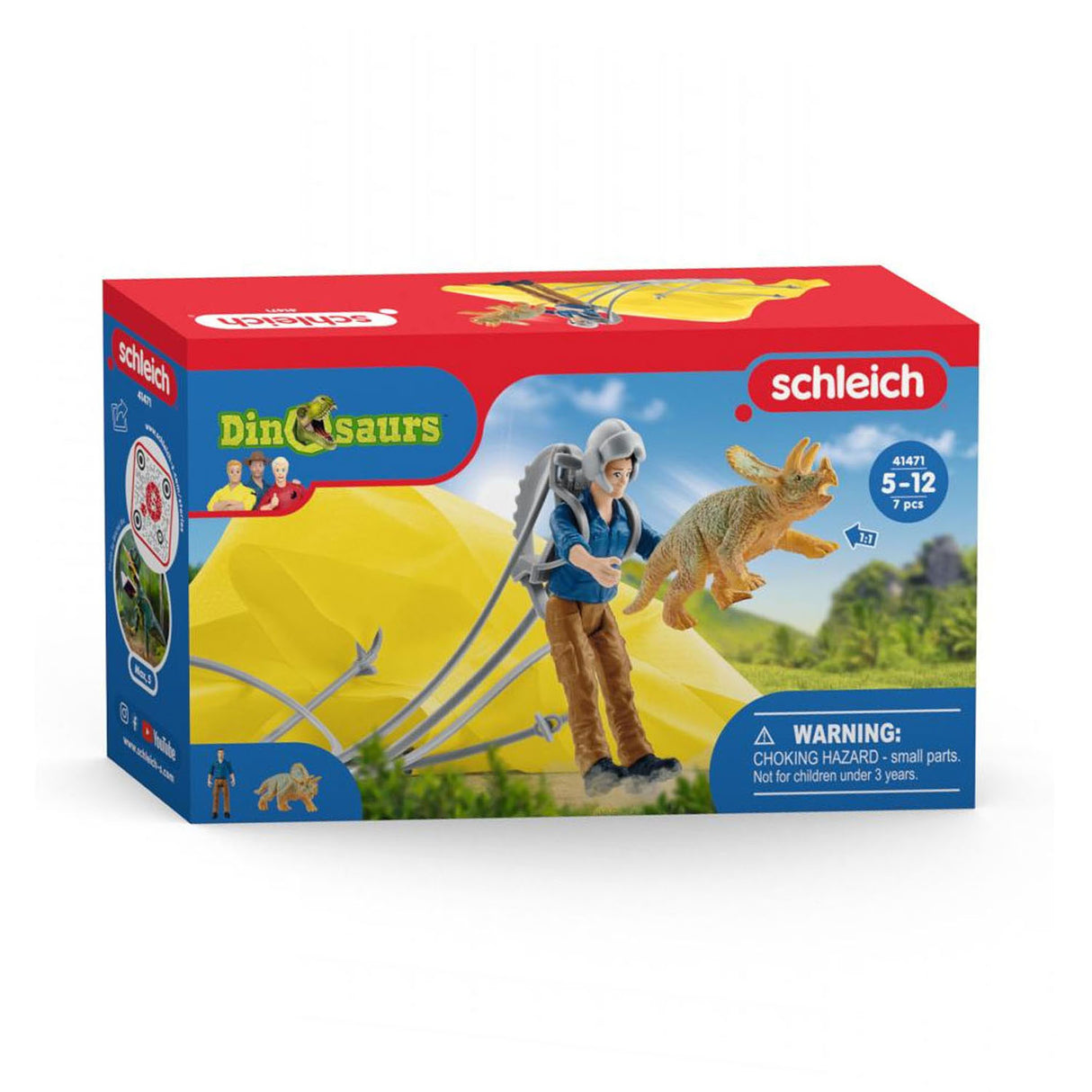 Schleich Dinosaurs Padals Rescue Brigade 41471