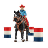 Schleich Farm World Barrel Racing s Cowgirl 42576