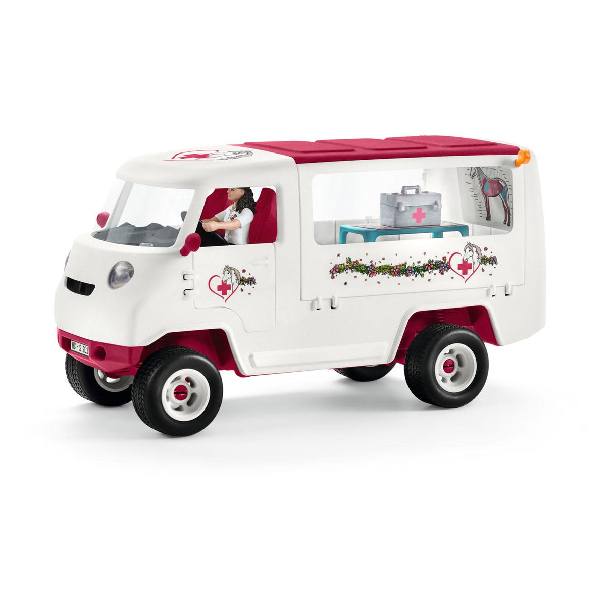 Schleich Horse Club Mobile Vet med Hannover Veulen 42439