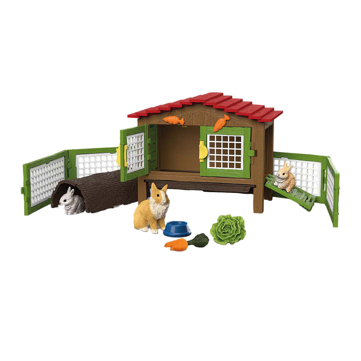 Schleich farm world konijnenhok 42728