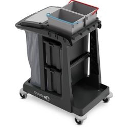 Numatic werkwagen eco-matic em2 emmers (2x 10 liter)