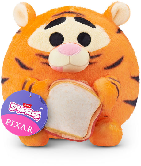 Snackles disney teigetje knuffel 20 cm met sandwich - serie 2 - zuru