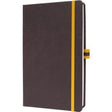 Sigel notitieboek linescape a5 donkergrijs gelinieerd hardcover