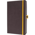 Sigel notitieboek linescape a5 donkergrijs gelinieerd hardcover