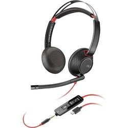 Poly blackwire headset noice-cancelling stereo 5220