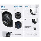 Beveiligingscamera tp-link outdoor pan tilt 123 mm x 123,8 mm x 90 mm