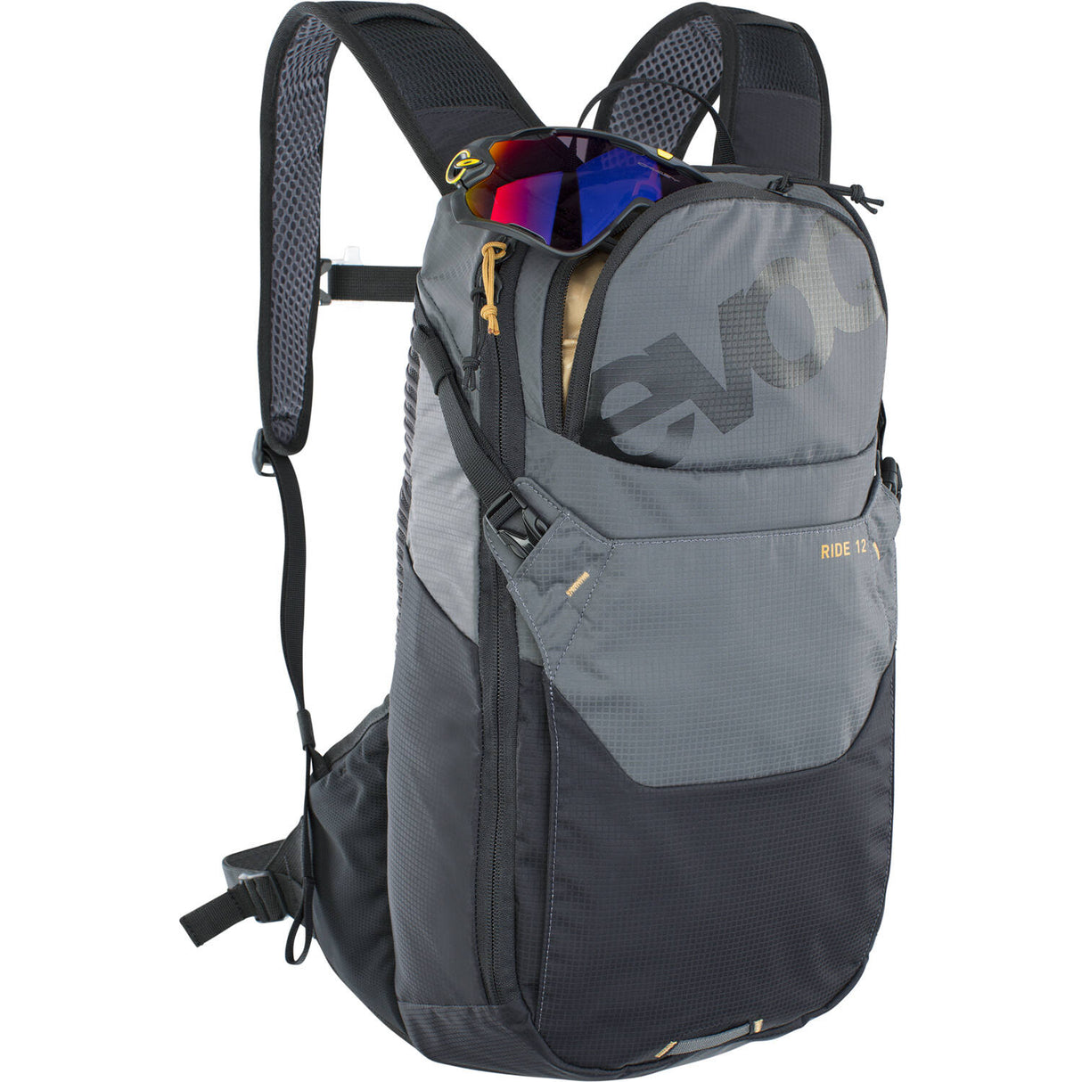 Evoc - ride 12 + 2l bladder carbon grey black one