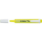 Abi tekstmarker stlo swing cool 275 24 geel breed beitelpunt