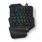 Toetsenbord nedis gkbds110bk zwart