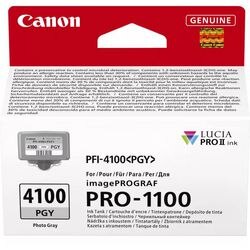 Inktcartridge canon pfi-4100pgy fotogrijs origineel