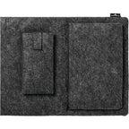 Laptophoes durable 30 x 2 x 40,5 cm vilt antraciet